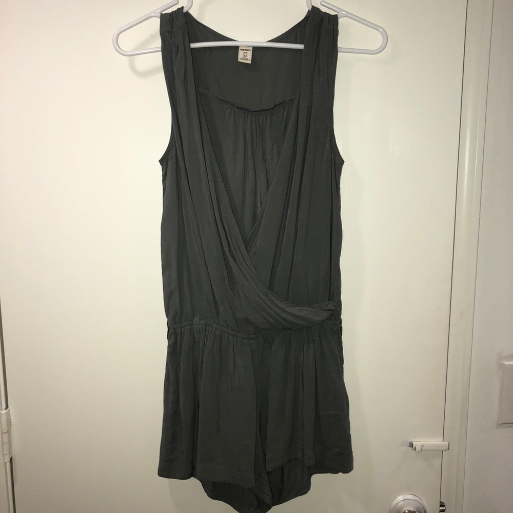 Gray romper